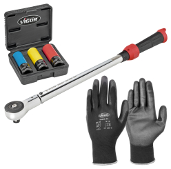 1/2" Drehmomentschl. 40-200mm, +V2522-BE + V6435-XL 