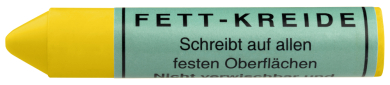 Kreide gelb Packung mit 12 stk, 1=12 Stück 
