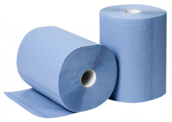 Putzpapier CetecPlus,1=2Rollen, 3-lagig 500 Blatt 38X36cm 