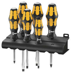 Schraubendreher-Satz 6-tlg, 932/6 +Rack 
