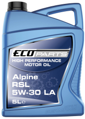 ECOPARTS Alpine RSL 5W-30 LA, 5 Ltr Kanister 