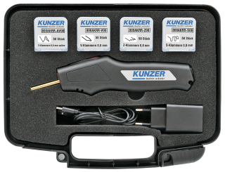 Akku-Kunststoffriss-Rep.satz, 7-tlg. im Koffer 