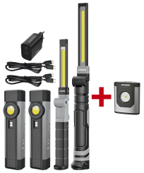 Arbeitslampen Set, 8-tlg. 